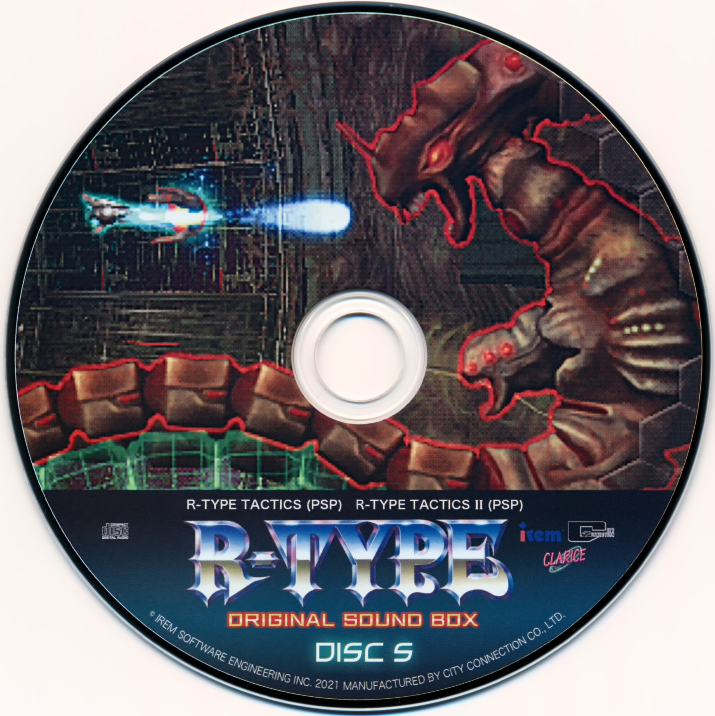 ◎CD R-TYPEオリジナルサウンドBOX CLRC-10046 irem R-TYPE ORIGINAL SOUND BOX（海外盤LP5枚組）